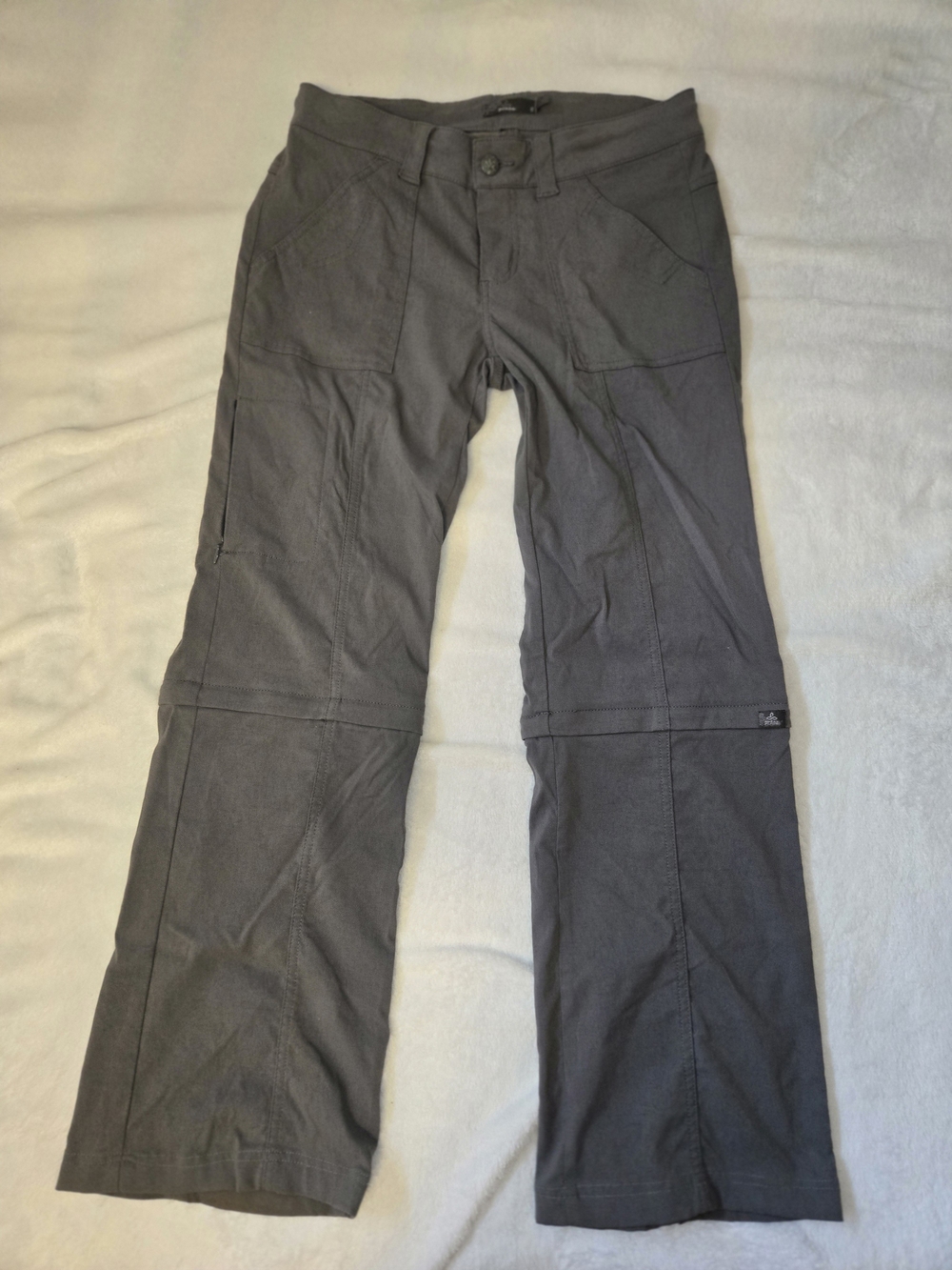 Prana Women's Khaki Convertible Cargo Pants